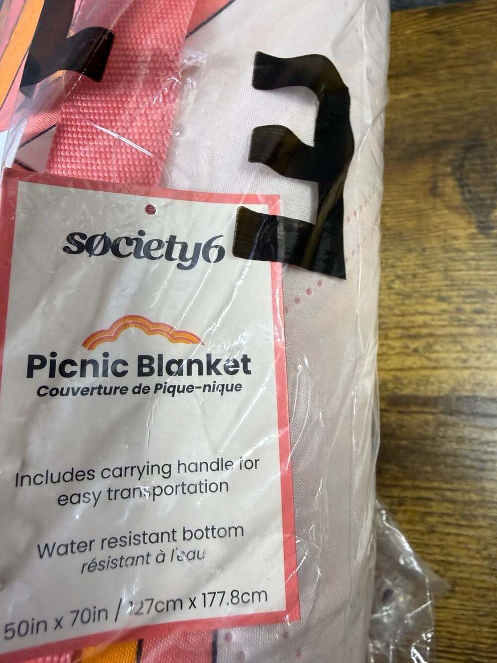 Society6 Picnic Blanket Circa78Designs 50in x 70in